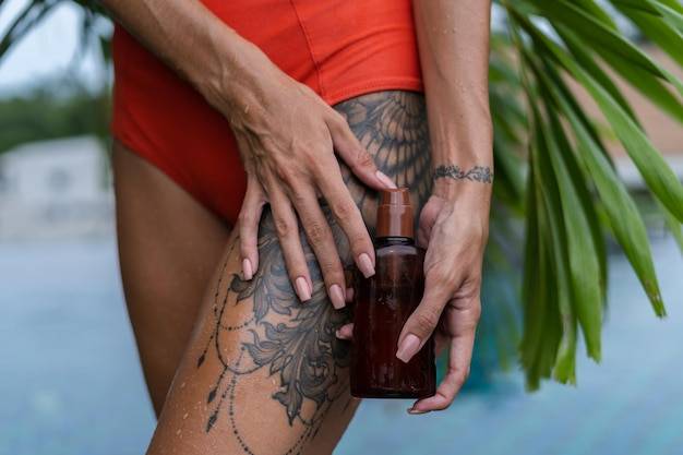 Czym smarować tatuaż w lato aby dobrze się goił?